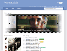 Tablet Screenshot of movieaddicts.net